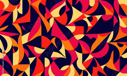 geometric vector graphic