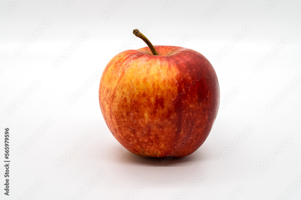 Fresh gala Apple Isolated on White Background Fresh gala Apple Isolated on White Background