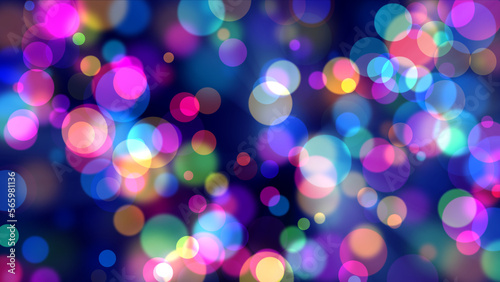 Spots Bokeh Color Abstract Background