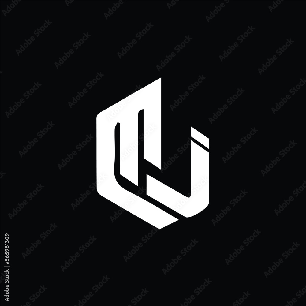 MJ MJ Logo Design, Creative Minimal Letter MJ MJ Monogram Stock Vector ...