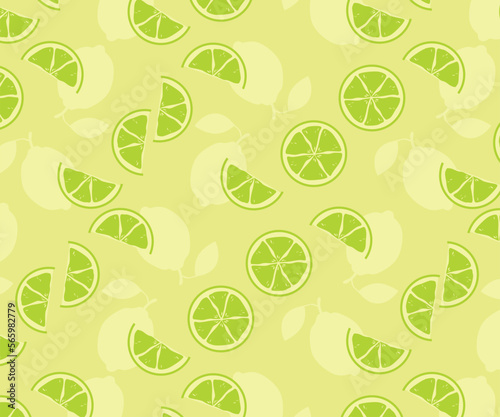 Fresh, bright, green lime background