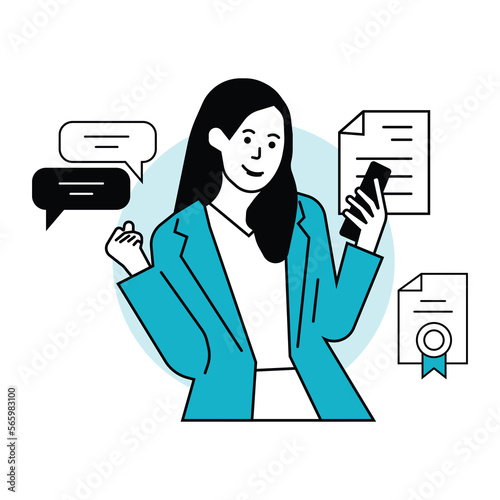 Business illustration