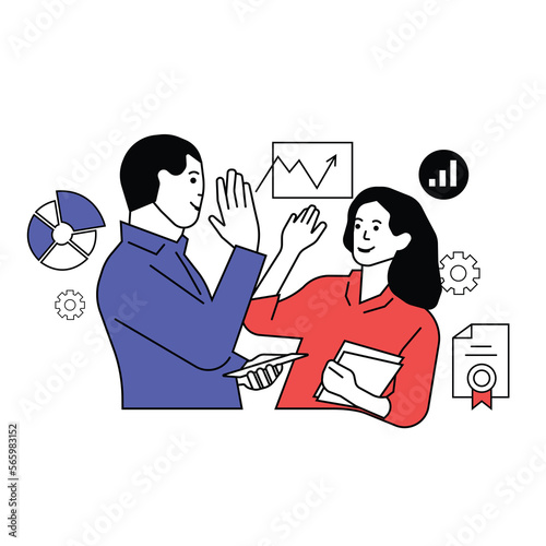 Business illustration