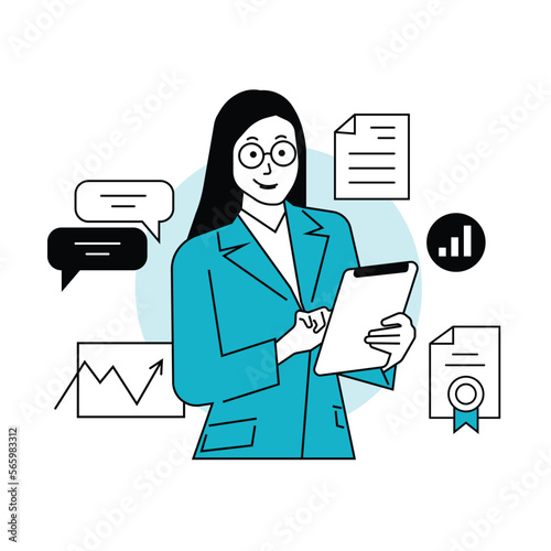 Business illustration