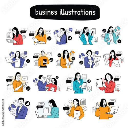 Business illustration © Mmmd