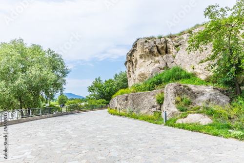 cave city Uplistsikhe near Gori, Georgia photo