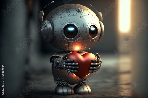 robot cyborg love