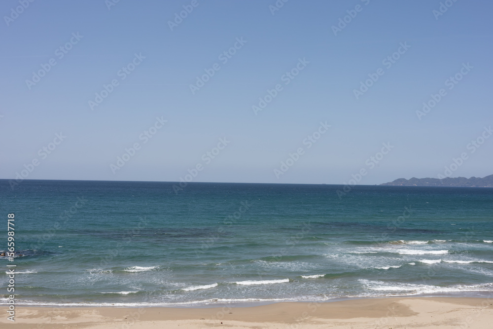 beach and sea