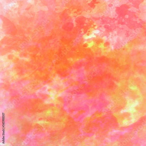 Abstract Tie dye shibori seamless pattern print for textile, fabric, wallpaper, wrapping paper. Colorful grunge ink texture background backdrop template