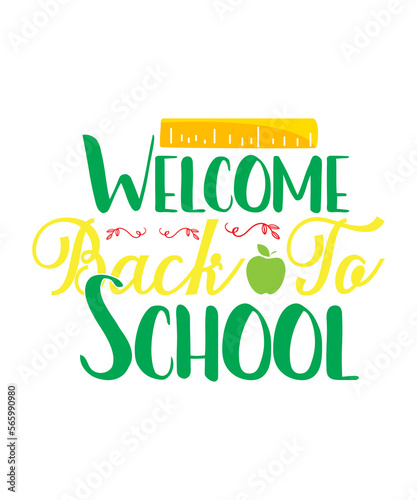 back to school t shirt design