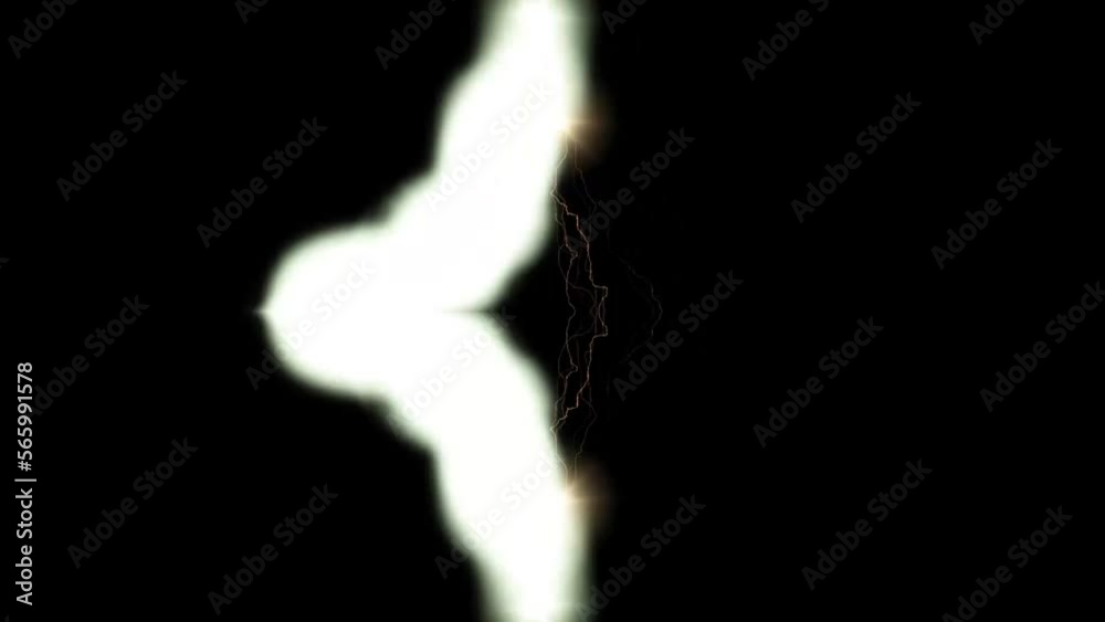 Dramatic Lightning Strike Electric Background Dramatic Lightning Strike Electric Background