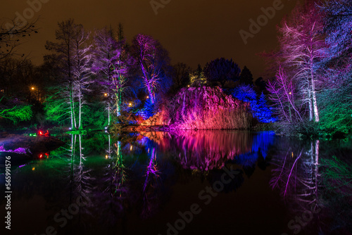 Frankfurt - Winterlichter Palmengarten