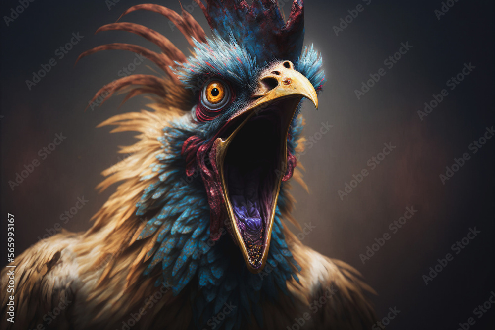 Scary Looking Chicken