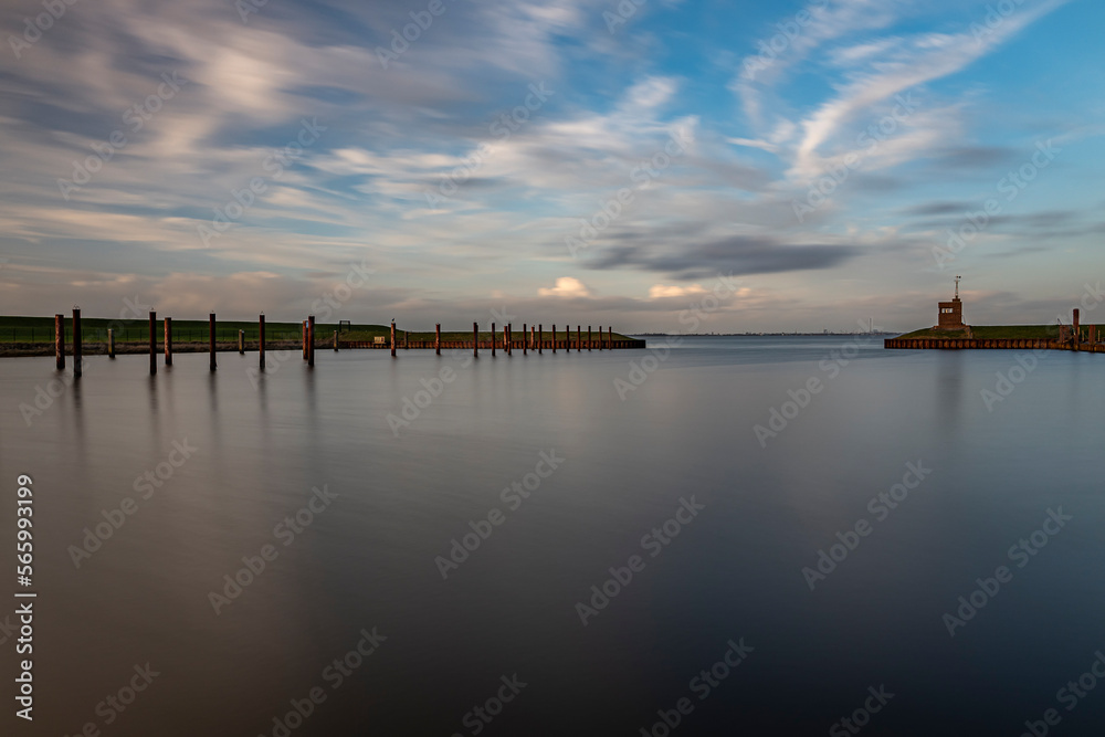 Fototapeta premium Dangast Hafeneinfahrt