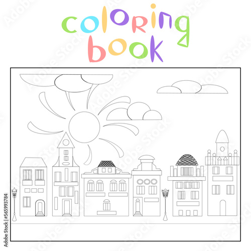 color a drawing for children from 4 to 6 years old
