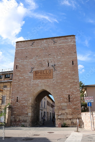 Porta Urbica in Spello, Umbria Italy © ClaraNila