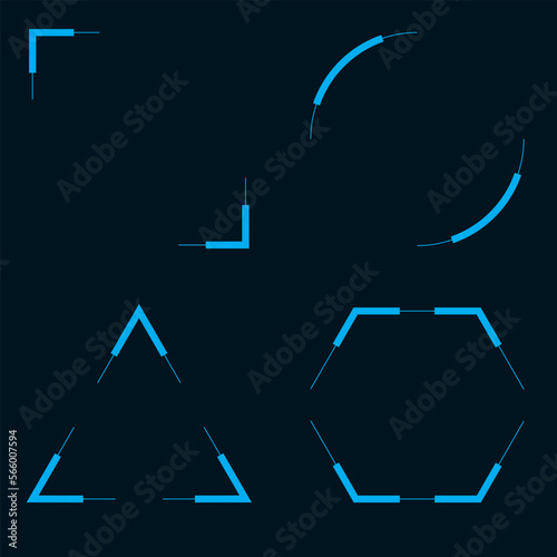 Holographic frames. Science Fiction elements for the interface