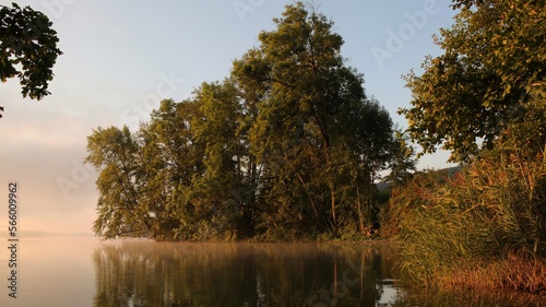 Nebelstimmung auf See