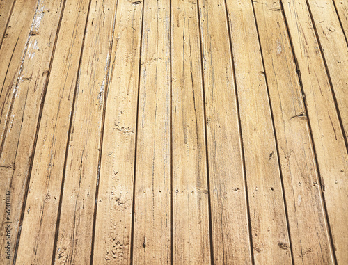 old planked floor surface, closeup