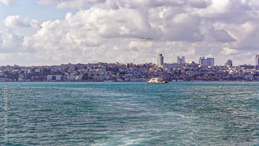 Istanbul cityscape Bosphorus