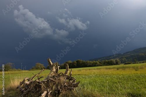 Aufziehendes Gewitter