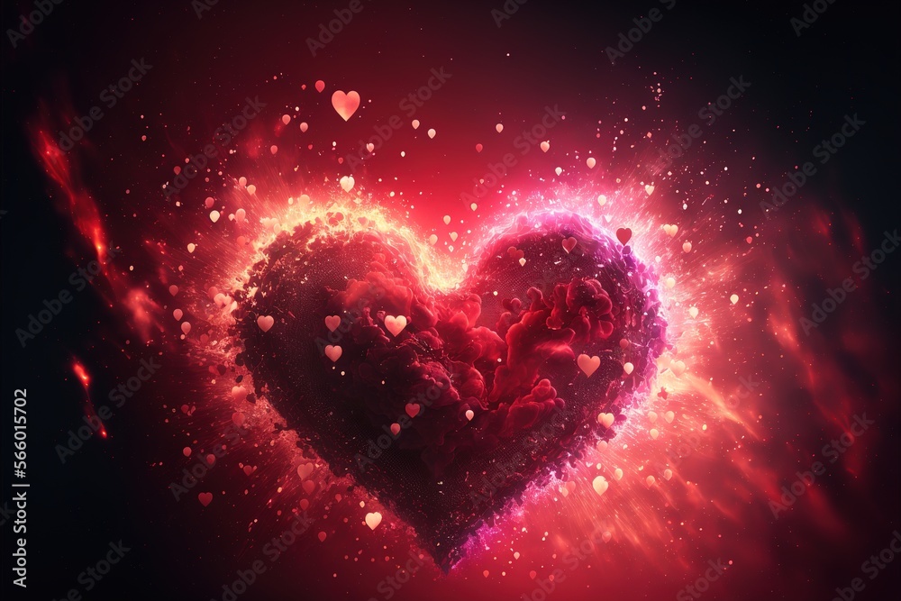 heart in the love illustration heart in the love illustration