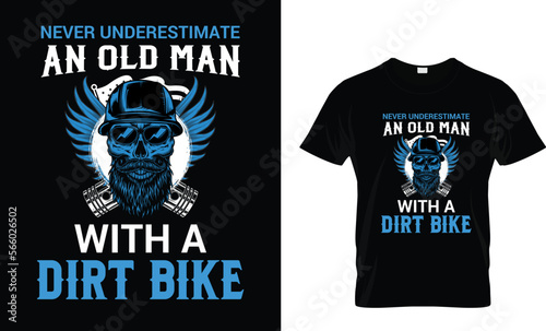 Never underestimate an old man with a dirt bike