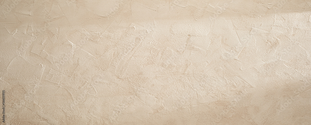 Sand or light beige wall texture background - obrazy, fototapety, plakaty 