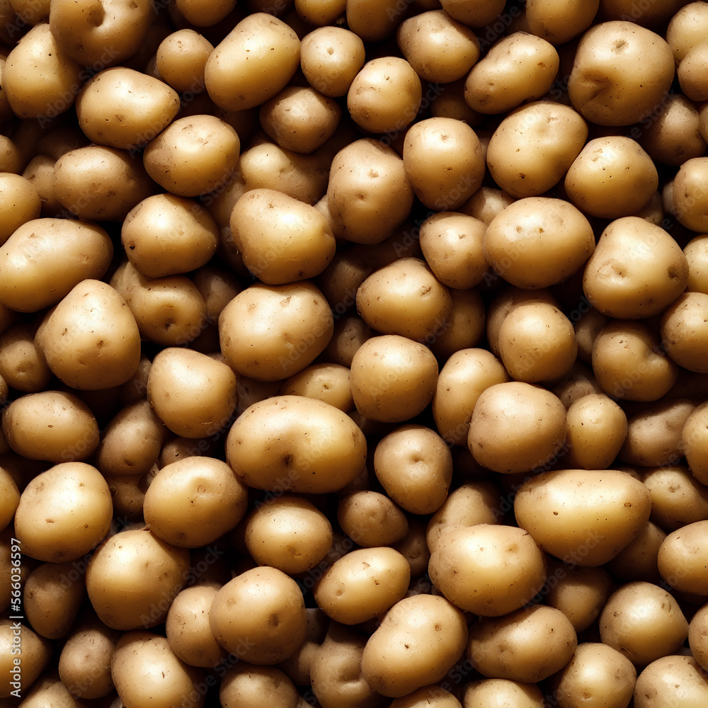 HighResolution Image of Potato Texture Background Showcasing the