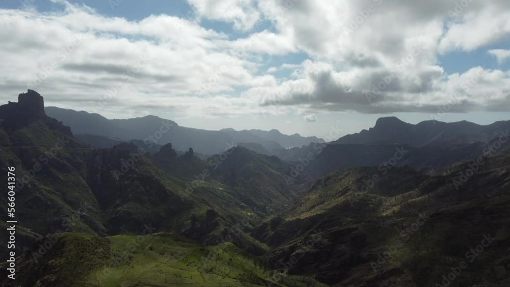 Breathtaking View of Gran Canaria Mountains Breathtaking View of Gran Canaria Mountains