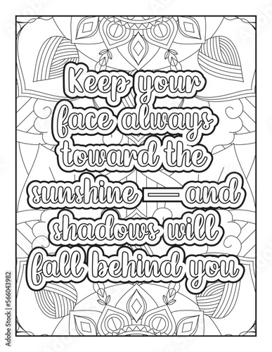 inspirational words coloring book pages design. motivational quotes coloring pages design. Quotes coloring page. Affirmative quotes coloring page. Positive quotes coloring page. Motivational Quotes.