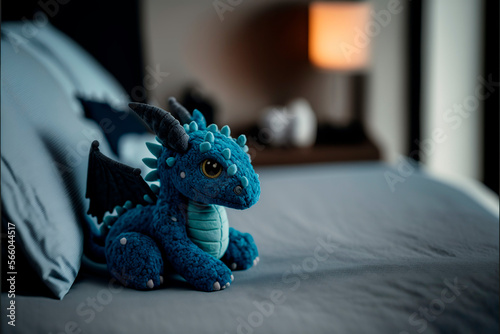 Little cute dragon plushie toy