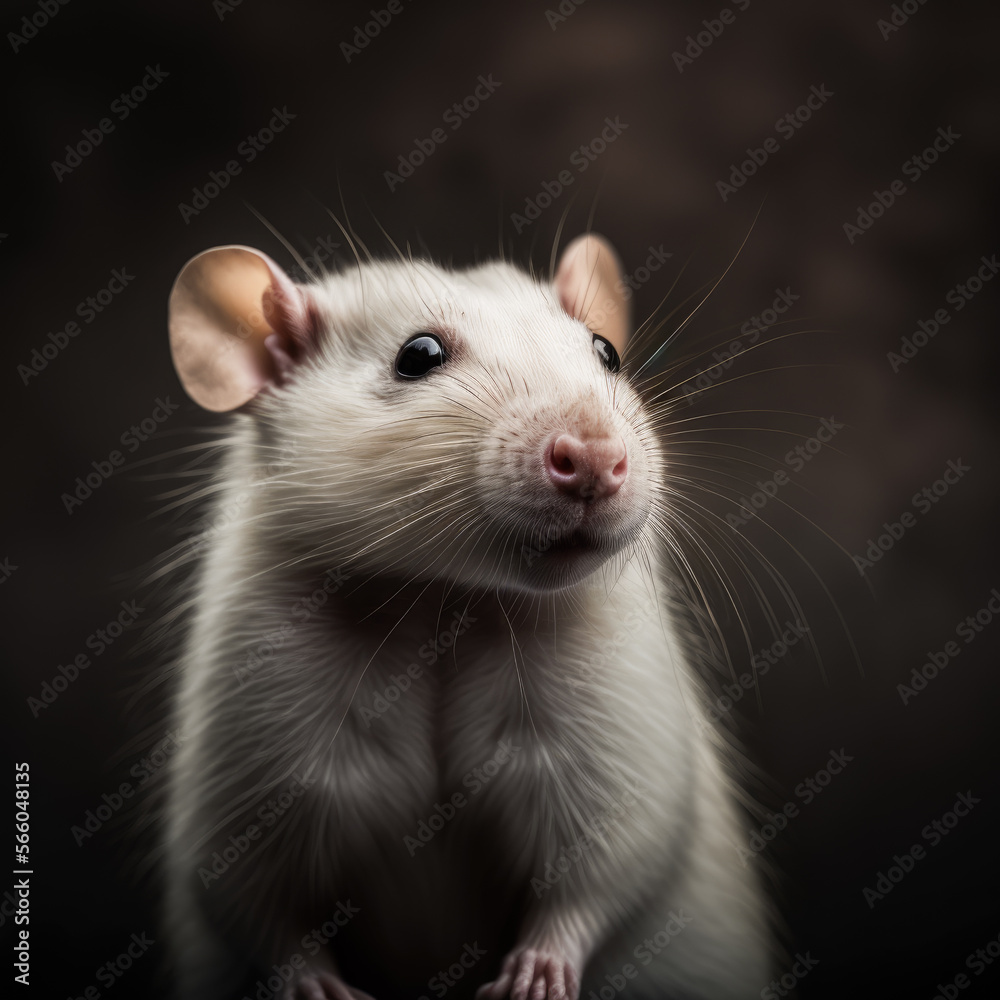 Rat Portrait-Generative AI Rat Portrait-Generative AI