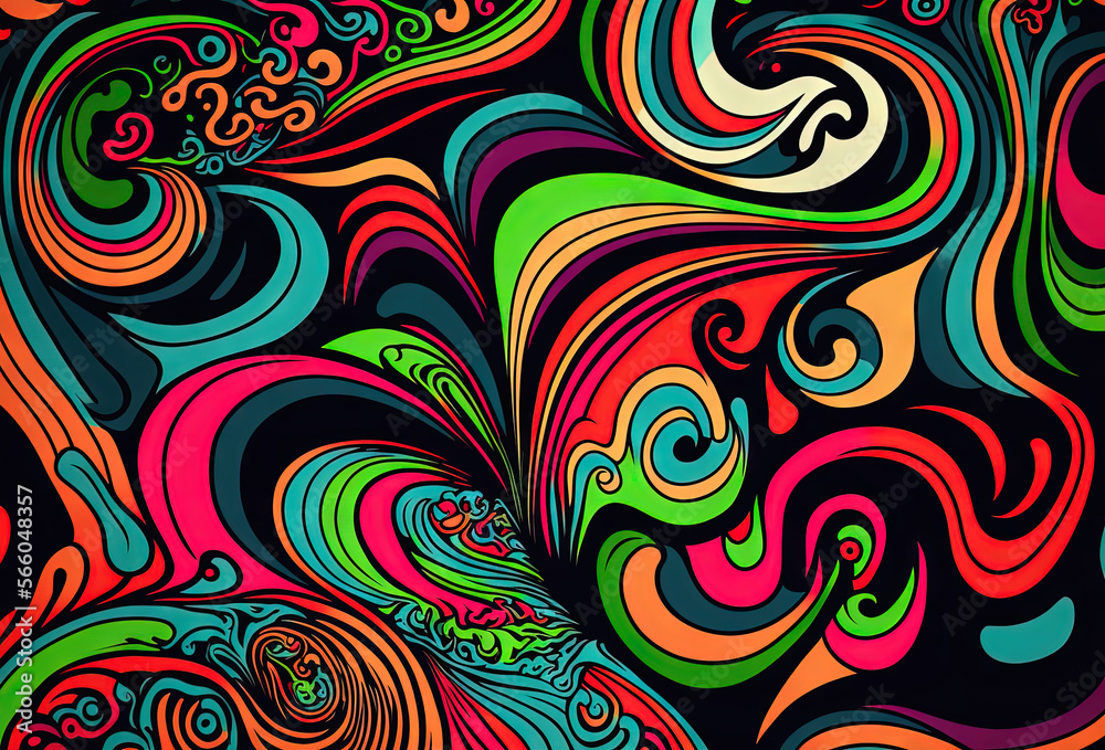 Groovy psychedelic background Groovy psychedelic background
