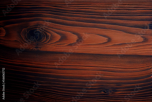 Brown wood texture. Texture of wood background. Created with Generative AI technology