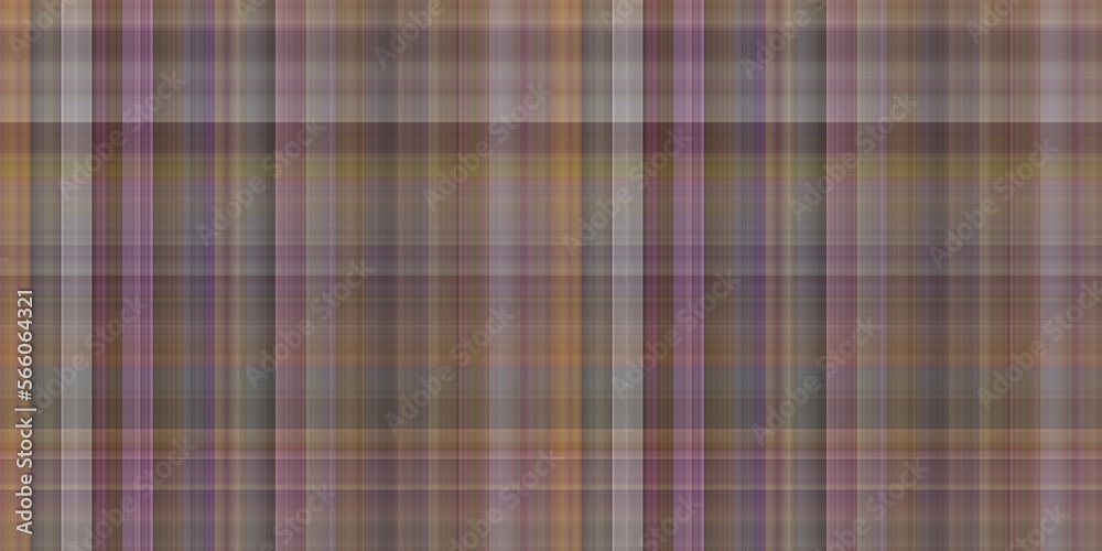 Mineral tartan seamless border. Traditional gingham texture for natural geological ribbon. Illustration of checkered kitchen cloth. 