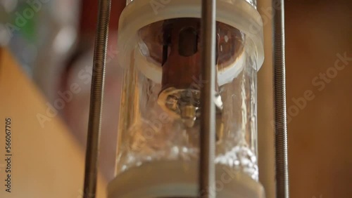 Tray distillation column works and produces whiskey