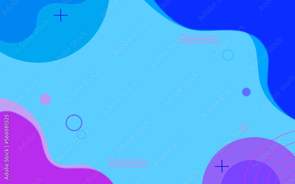 geometric abstract background. Liquid color background design. Composition of fluid shapes.