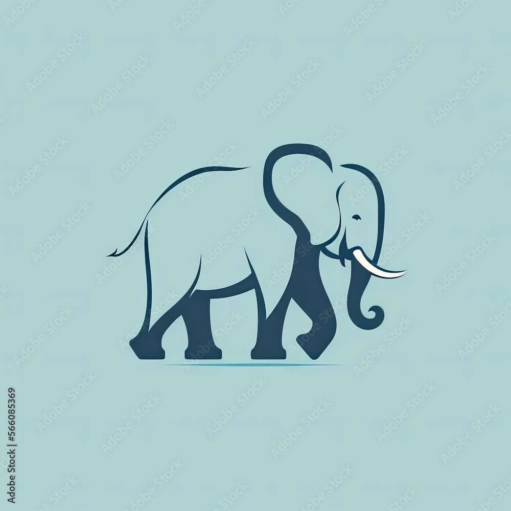 Elephant, made using generative ai