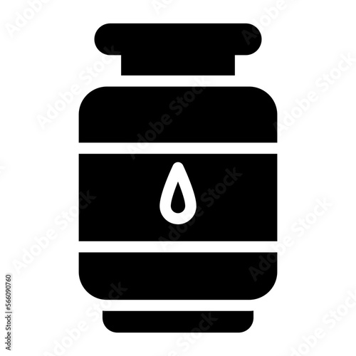 gas cylinder icon