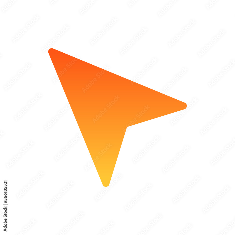 selection tool flat gradient icon selection tool flat gradient icon