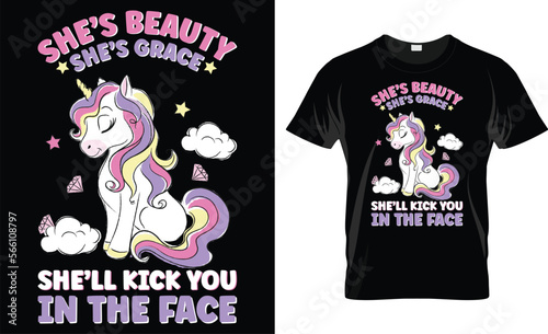 She's Beauty She's Grace She'll Kick You In The Face