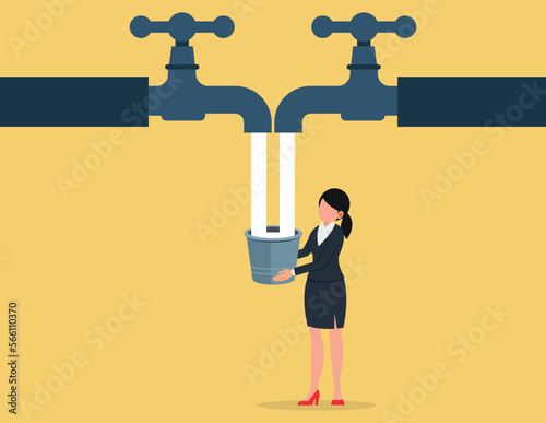 Multiple streams of income for building wealth. passive income or revenue from invest in multi assets