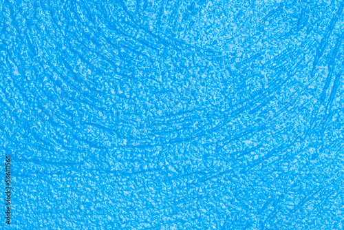 Blue plaster wall texture background.