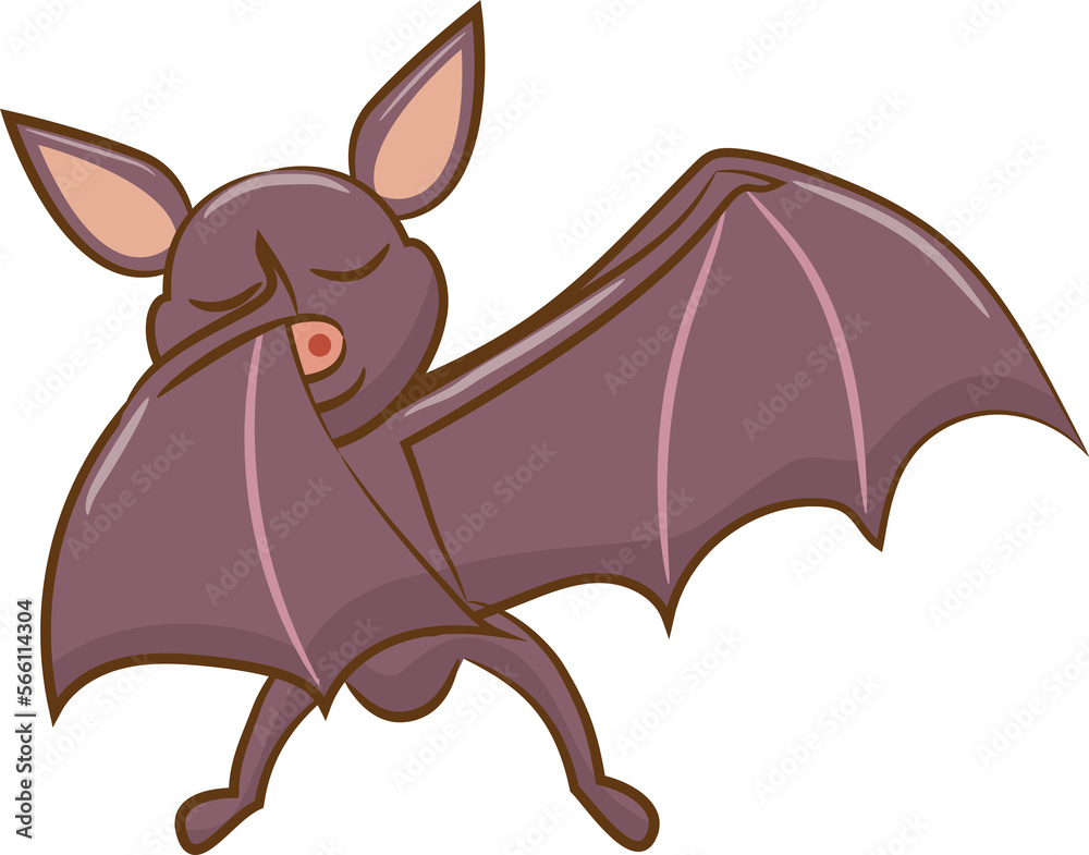 Fototapeta premium Bat png graphic clipart design