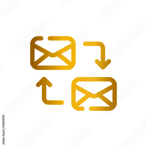 mail gradient icon