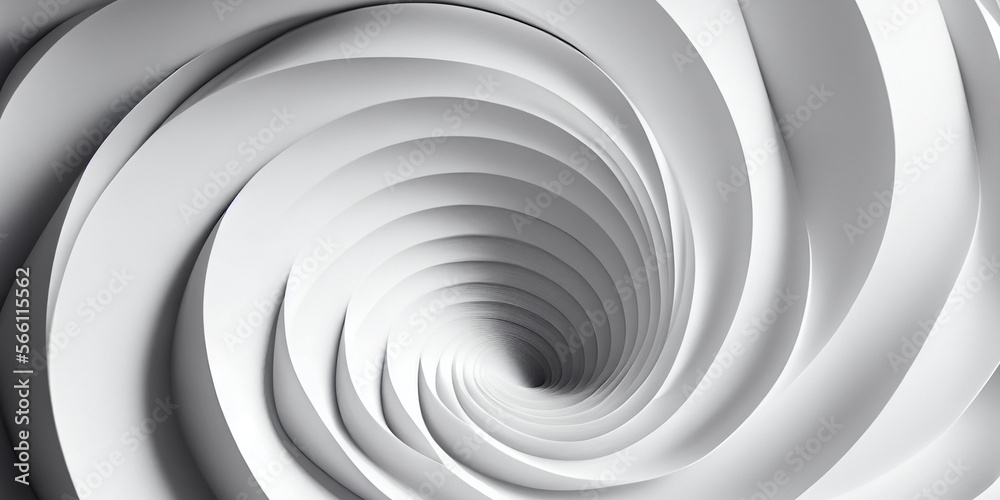 Obraz premium Modern wallpaper abstract white. 3d rendering of white abstract geometric background. Scene for advertising, technology, showcase, banner, cosmetic, fashion, business, presentation.