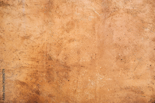 Full frame shot of an earthen wall texture of clay house structure.