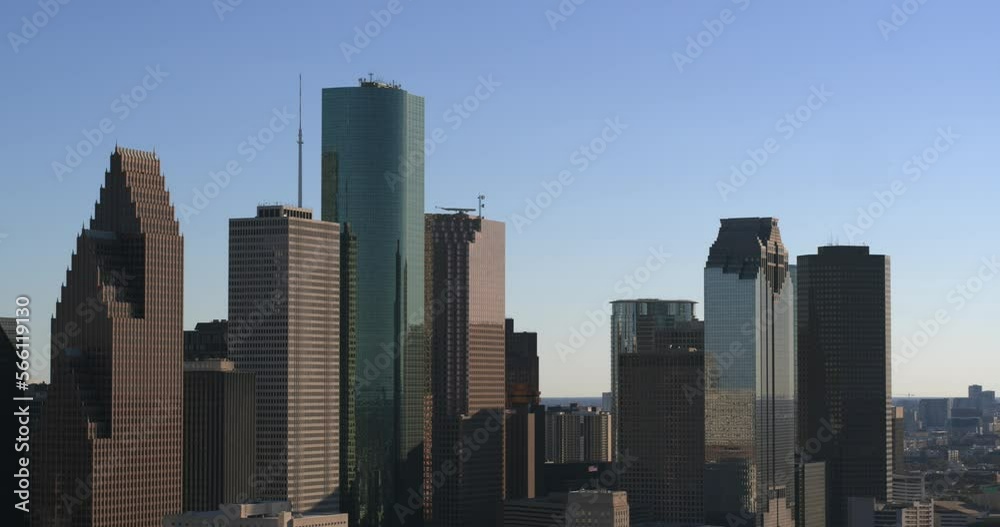 4k Aerial of downtown Houston, Texas 4k Aerial of downtown Houston, Texas