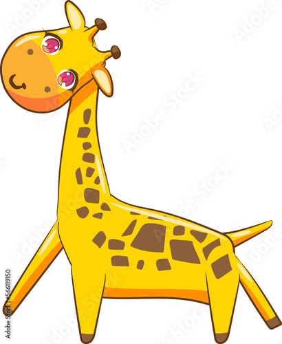 Giraffe png graphic clipart design